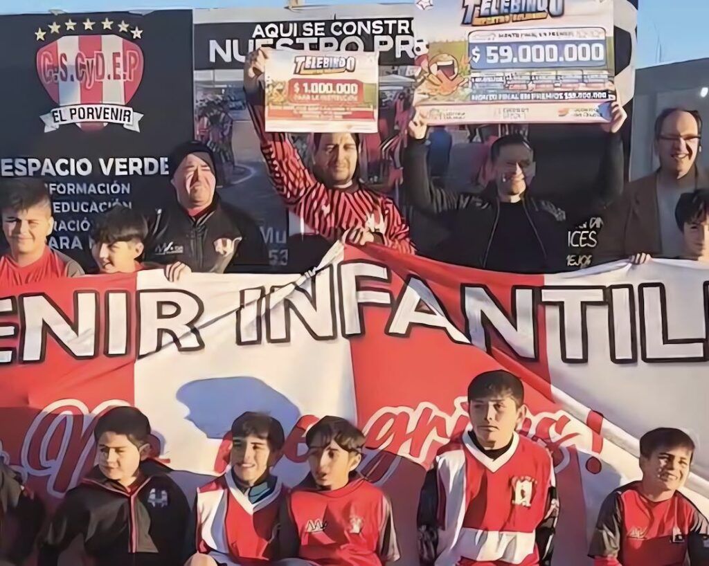 Ganador del Telebingo Deportivo se lleva 40.000.000 millones, Club El Porvenir recibe 1.000.000 de pesos 1 telebingo porvenir