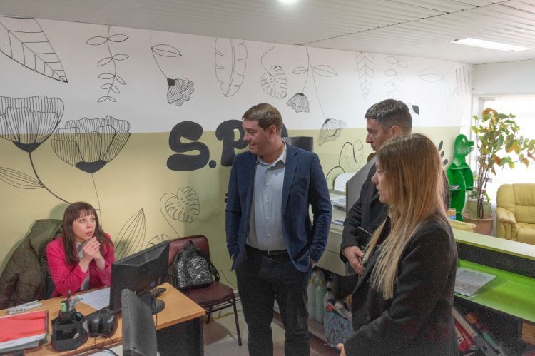 Visita de la ministra de Desarrollo Humano a áreas municipales de Rawson, Chubut. 1 bis papaiani
