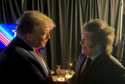 Foto 20240226 milei trump conferencia conservadora estados unidos afp