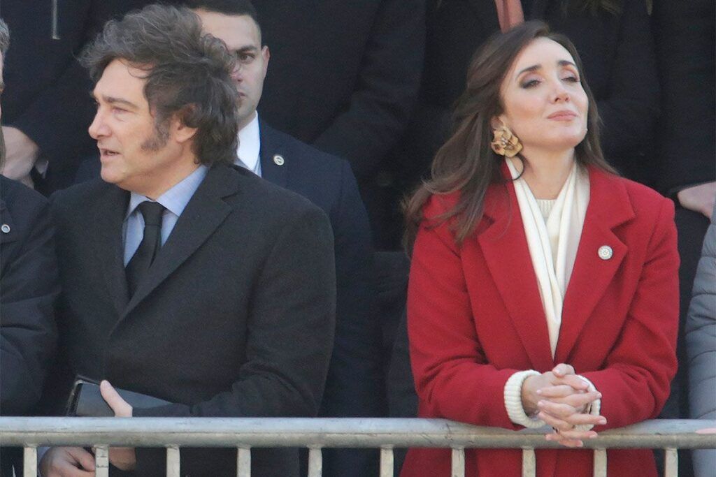 Reencuentro histórico entre Javier Milei y Victoria Villarruel en el Tedeum de Buenos Aires 1 milei villarruel foto Mariano Martino