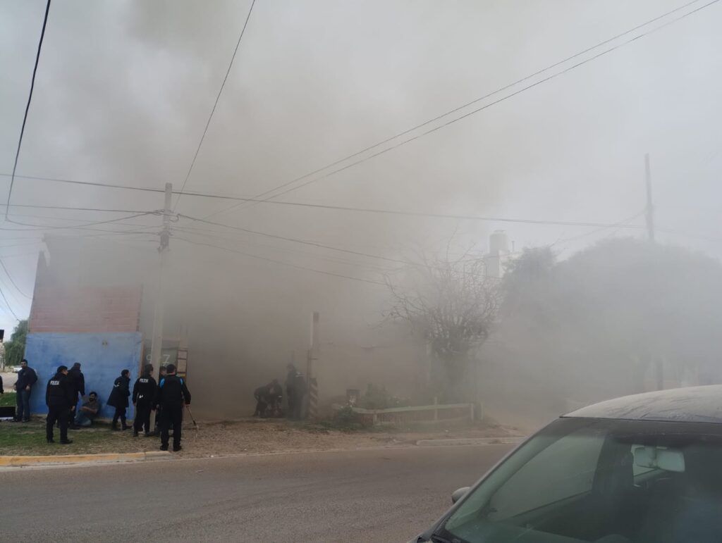 Incendio en taller de Puerto Madryn: Detenidos dos hombres mientras se investigan las causas 1 3355444b fc78 45e9 b385 bdd20f6a9b42