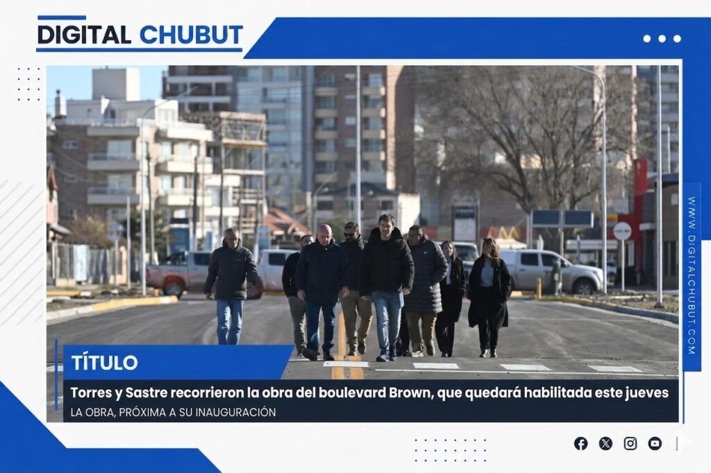 Renovación integral del boulevard Brown en Puerto Madryn: un paseo costero moderno y seguro 1 OBRAS