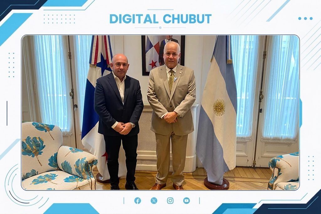 El Intendente de Puerto Madryn fortalece vínculos de cooperación con Panamá 1 GUSTANO 08 DE JULIO
