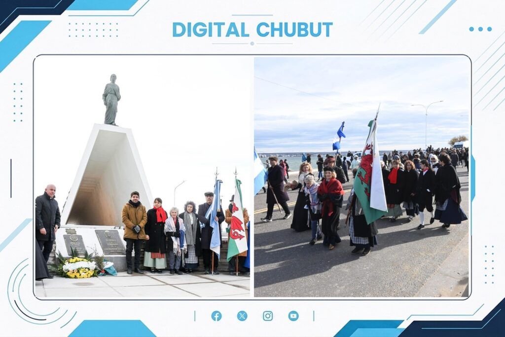 Aniversario de la llegada de los colonos galeses: Puerto Madryn celebra con actividades culturales y recreativas 1 MADRYN 20 DE JULIO