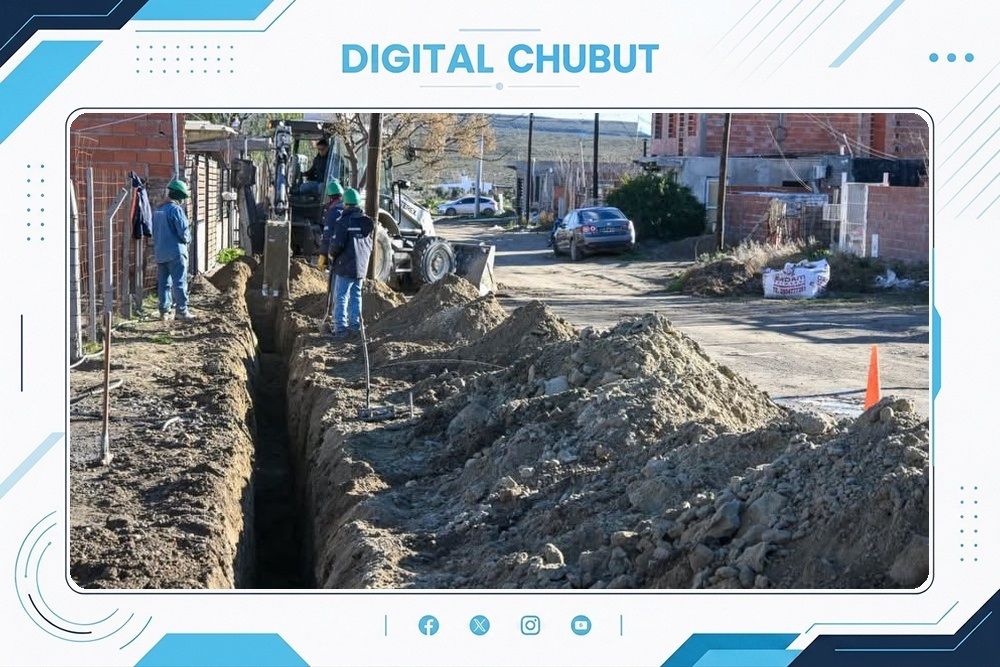 El Intendente de Puerto Madryn firma convenios para mejorar la infraestructura de la ciudad con el gobernador Torres 1 SASTRE OBRAS 29 DE JULIO