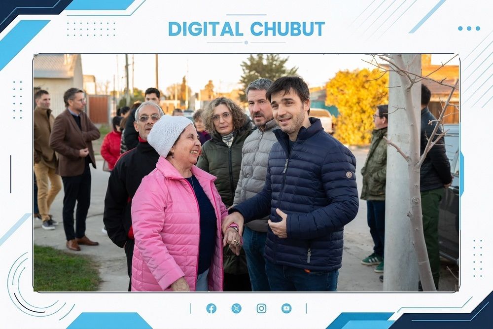 Presentan nuevo espacio público en barrio Illia de Trelew para fomentar la recreación y el deporte 1 TORREA 20 DE JULIO