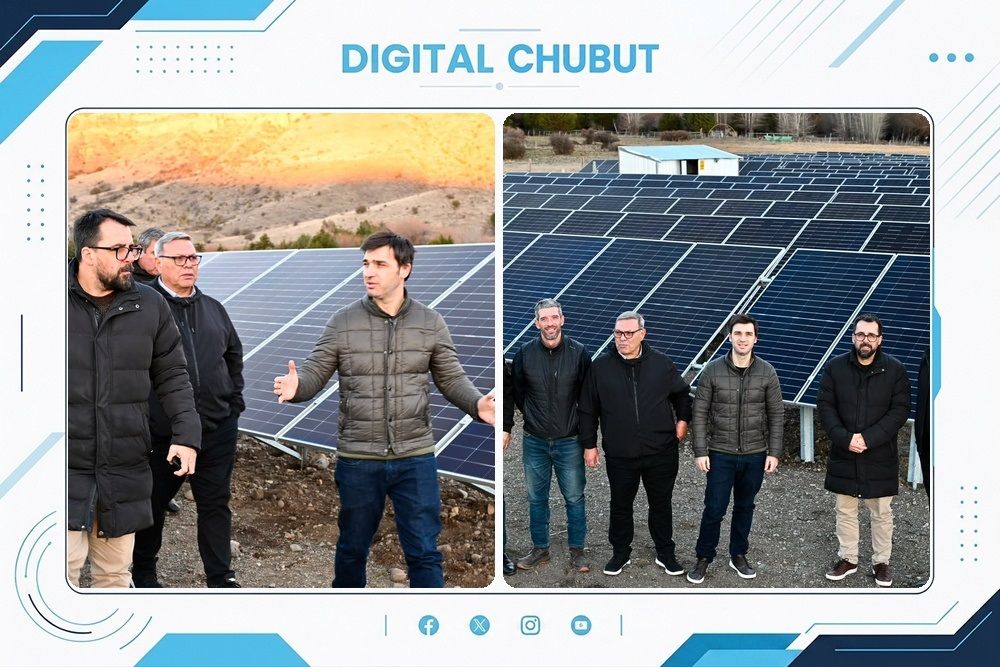 Inaugurado el Parque Solar Fotovoltaico en Esquel con una inversión de $331 millones 1 TORRES 17 DE JULIO
