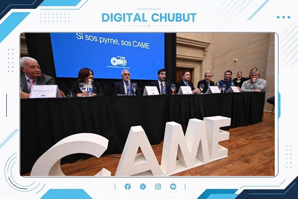 Firman convenio para brindar capacitaciones gratuitas a PyMEs y emprendedores en Chubut. 1 TORRES CAME 12 DE AGOSTO