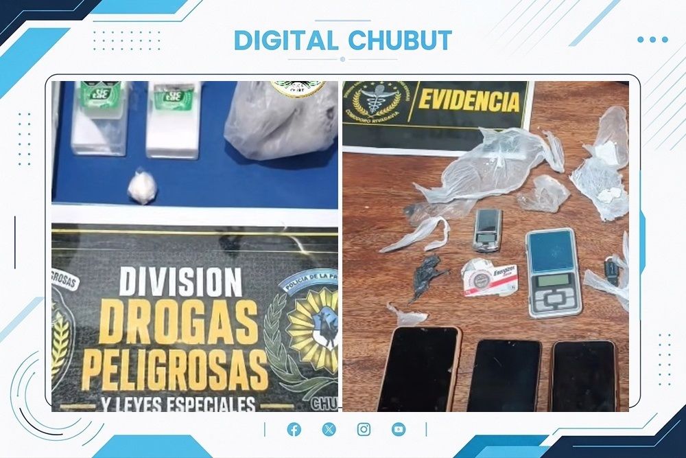 Investigación policial desarticula red de narcomenudeo en Comodoro Rivadavia 1 COMODORO 20 SEP