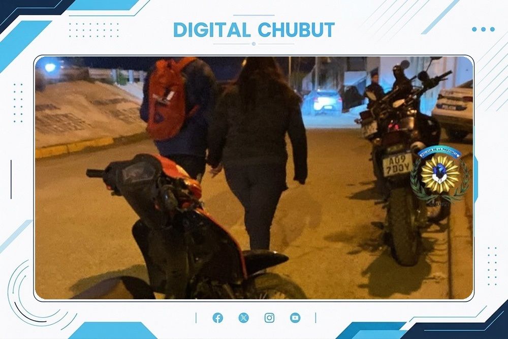 Secuestran motocicleta con pedido de secuestro vigente en operativo nocturno 1 COMODORO MOTO 30 SEP