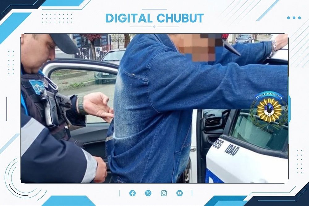 Detenido en Trelew por robo de teléfono celular 1 DETENIDO TRELEW 27 SEP