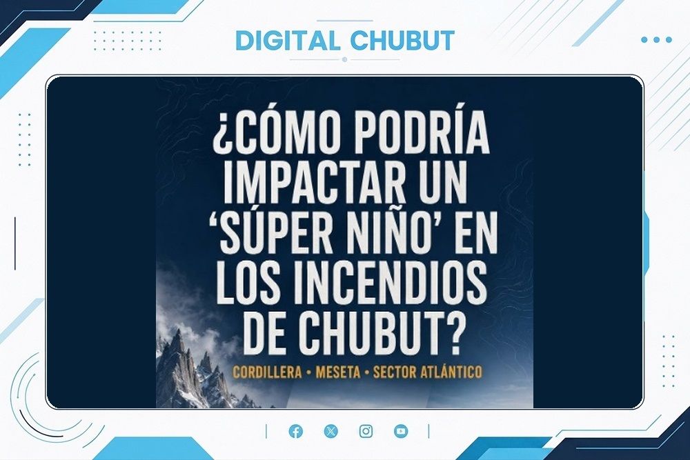 José Luis Mazzei advierte sobre el fortalecimiento de El Niño y sus posibles impactos en los incendios en Chubut 1 SUPER NINO 04 DE SEPTIEMBRE